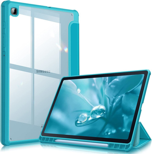 Funda Para Samsung Galaxy Tab S6 Lite 10.4 2020 Verde Azulad