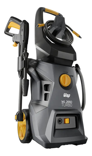 Lavadora de Alta Pressão WAP WL 2660 Turbo com Aplicador de Detergente e Agulha Desobstruidora