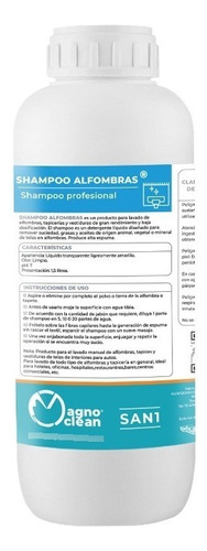 Shampoo Para Alfombras Universal - Magno Clean - 1 Lt