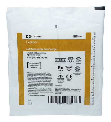 Curativo P Traqueo Excilon Amd Compressa 5x5 Envelope 12 Und