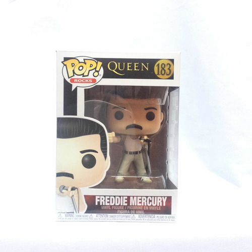 Funko Pop Queen Freddie Mercury #183 Figura De Vinilo (Usado)