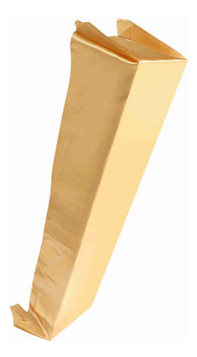 Mantel Para Mesa De Fiesta Dorado, 145 X 320 Cm, Rectangular