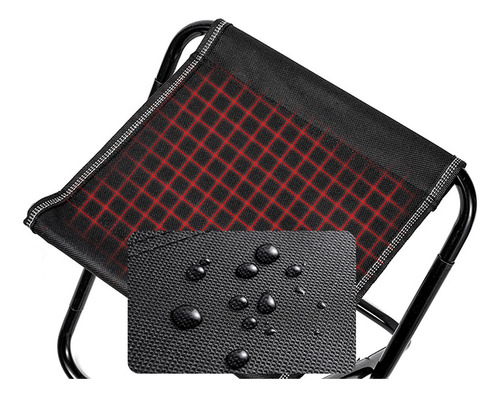 Taburete Plegable Para Camping MĂșltiples Funciones