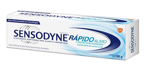 Pasta Dental Sensodyne Rápido Alivio 100 Grs