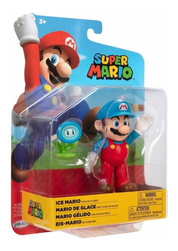Mario Bros Ice Mario Súper Mario Ice Articulado Mario Bros