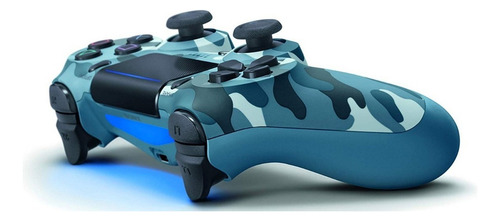 Control Dualshock 4 Blue Camouflage Para Ps4 A Meses