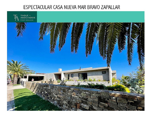 Espectacular Casa Nueva Mar Bravo Zapallar