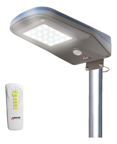 Lámpara Solar Exterior Led 3000 Lm Control Remoto Wagan Tech