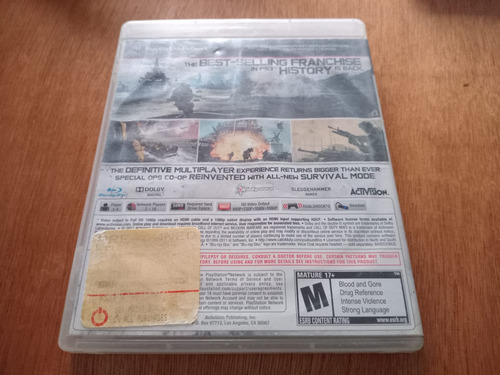 Call Of Duty Modern Warfare 3 Ps3 (Reacondicionado)