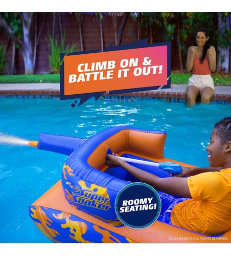 Nerf Tank Pistola De Agua Suaper Soaker Alberca Piscina