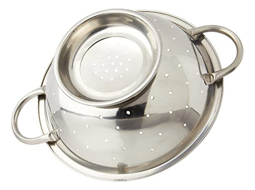 Colador Winco De Acero Inoxidable Con Base, 3 Cuartos