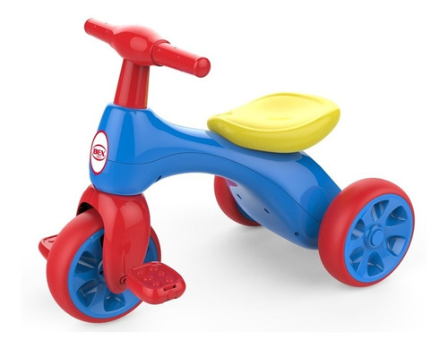 Triciclo Infantil Con Pedales Bex, Múltiples Colores!