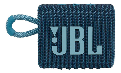 Parlante Portatil Jbl Go 3 Protección Agua Polvo Btooth Azul