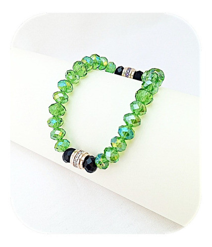 Pulsera Fantasy Green & Charms