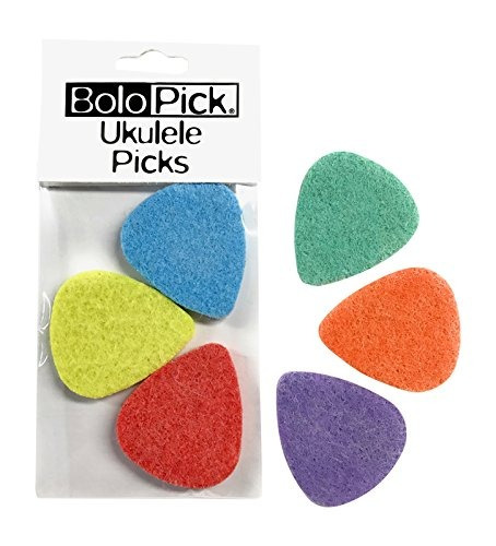 Bolopick Púas De Fieltro Para Ukelele., Fiesta