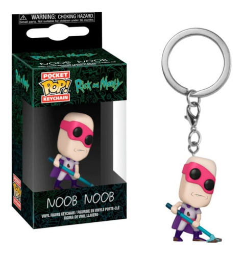 Llavero Pocket Pop!: Rick And Morty -noob Noob