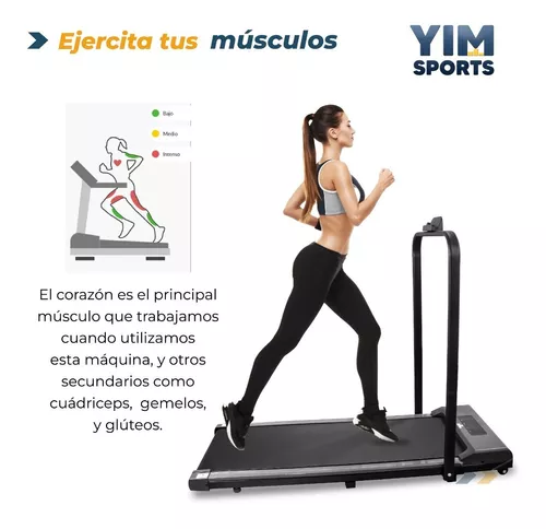 El Maestro - ¡Ideal para ejercitarte en todo momento! Cinta caminadora  plegable, super práctica y de muy larga durabilidad 💪 🛒El Maestro:   Comprá online,  pagá seguro con Mercado Pago hasta en