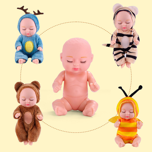 Muñeca Bebé Juguetes Lindo Silicona Regalo Reborn Realista