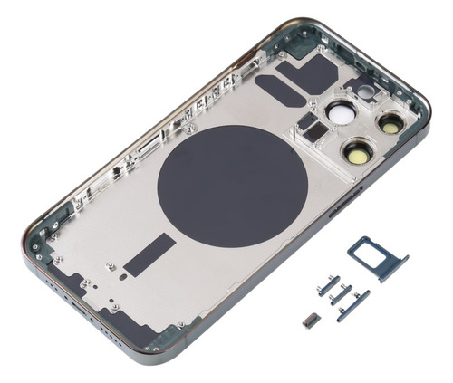 Capa Traseira Com Bandeja Sim E Teclas Para iPhone 13 Pro