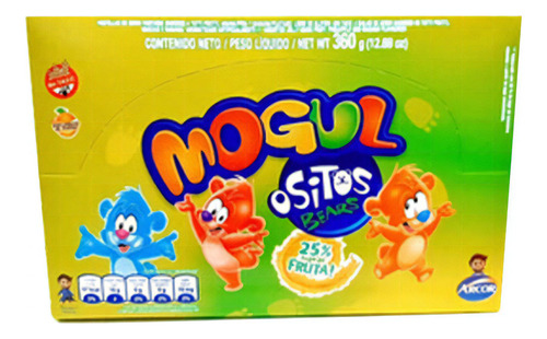 Caja Gomitas Mogul Ositos Sin Tacc Dulce Pack Mejor Precio