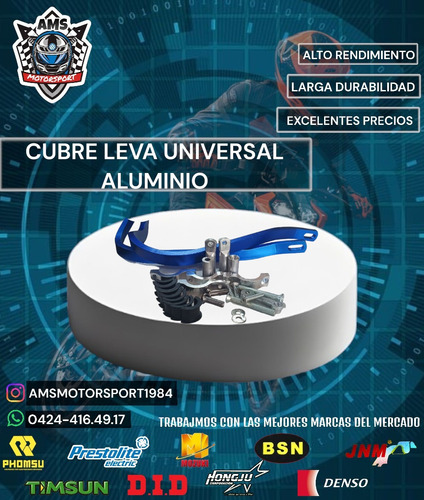 Cubre Levas Universal Aluminio