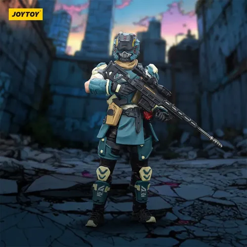 Figura De Acción JOYTOY 1/25 UNSC Sniper Mason – Articulaciones Móviles Y Detalles De Batalla