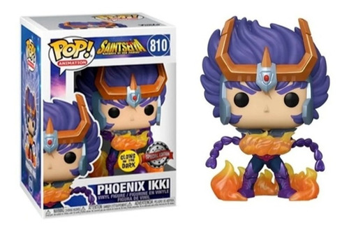 Funko Pop Saint Seiya - Phoenix Ikki 810 - Glow - Exclusivo