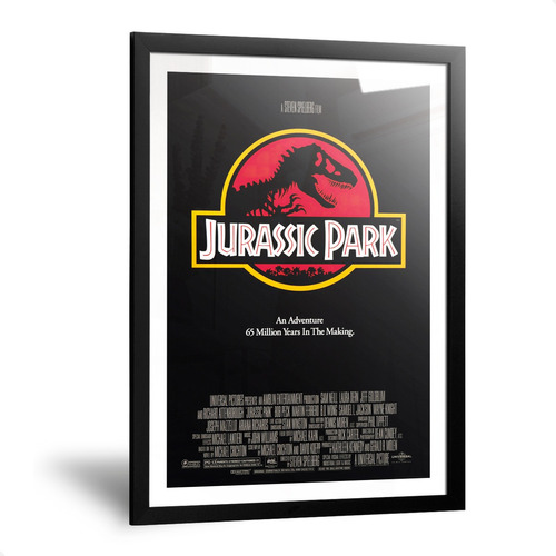 Cuadro Jurassic Park Carteles Cine Peliculas Vintage 35x50cm