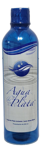 Agua De Plata Ionizada C 20 Ppm 500 Ml