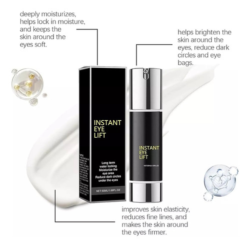- Crema For Ojos Harvey Ross Instant Lift, Crema Tensora