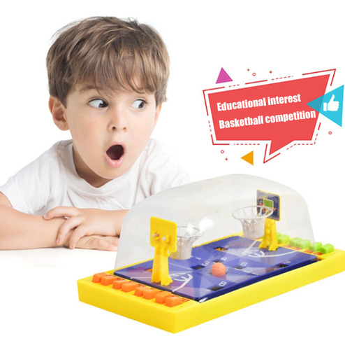Juego De Mesa De Baloncesto Con Dedos, Mesa, Cancha De Entre