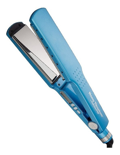 Plancha De Cabello Placas Gruesas Nano Titanium 