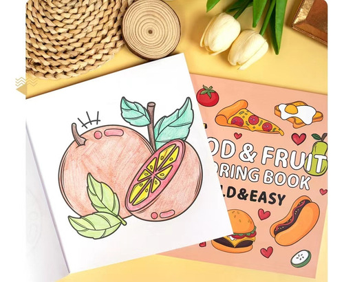 De Libro Para Colorear 21x21cm 40 Pages Coloring Book