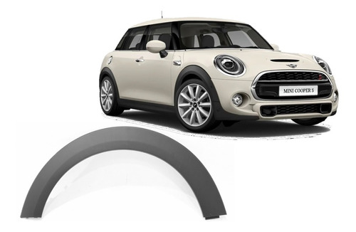 Cantonera Moldura Minicooper 2014 A 2020 Trasera Derecha