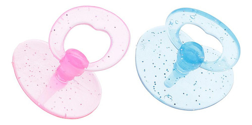 2pcs Chupete Para El Bebé Para El Niños Decoración