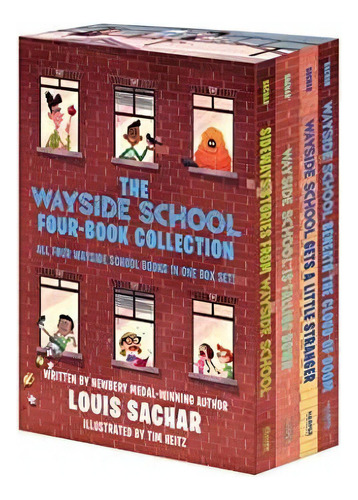 The Wayside School 4-book Box Set Sideways Stories From Way, De Sachar Louis. Editorial Harpercollins, Tapa Blanda En Inglés, 2021