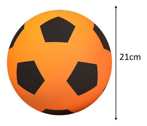 Pelota Deportiva Silenciosa Para Niños, Pelota Naranja