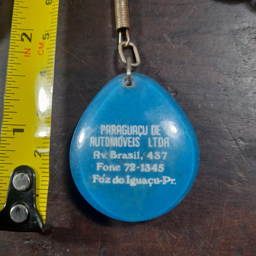 Imagem 3 de 3 de Chaveiro Paraguaçu Concessionária Foz Do Iguaçu Volks Antigo