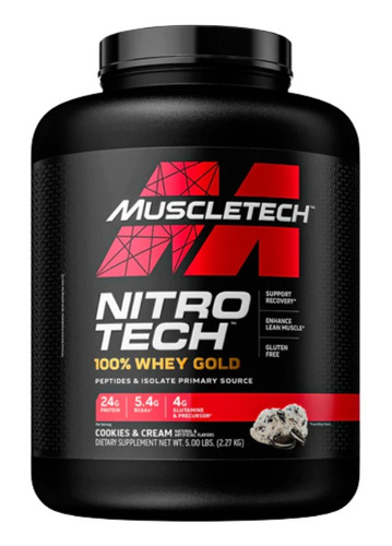 Proteina Nitrotech Gold Nitrotech Whey Gold - Muscletech