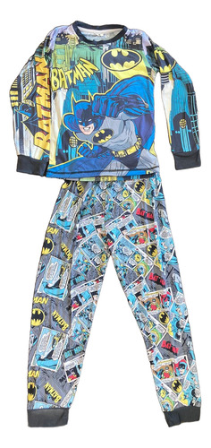 Pijama Batman Niño 2 Pieza