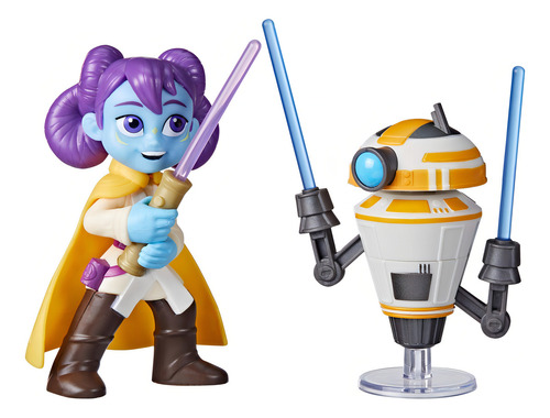 Star Wars Boneco y Vehículo Lys Solay E Training Droid Hasbro