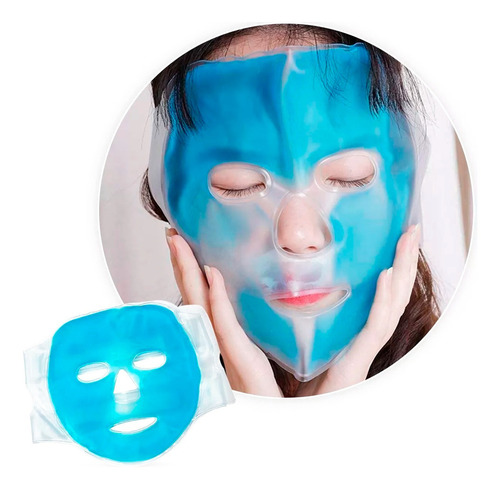 Mascara Facial Frío Calor Desinflamante Relaja Reduce Ojeras Tipo De Piel Todo Tipo De Piel