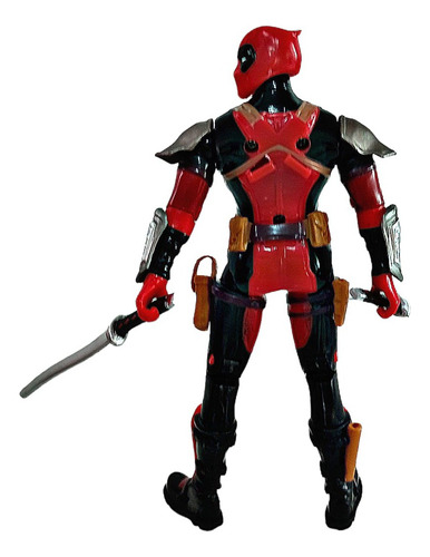 Boneco Action Figure Deadpool 18 Cm Articulado