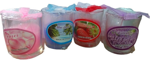 Velas Pack De 12 Velas 6,5cm Aromaticas Aromas Surtidas 