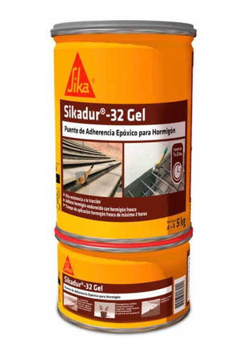 Sika Sikadur-32 Gel Adhesivo Epóxico Estructural 1 Kg