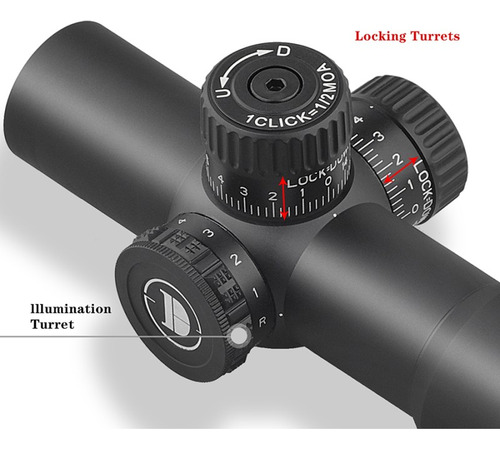 Mira Telescopica Discovery Ht-nv 3x24 Ir Caza Tiro