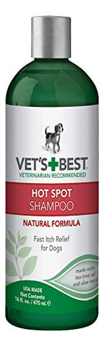 Champú Para Perros Vets Best Hot Spot Itch Relief 16 Oz