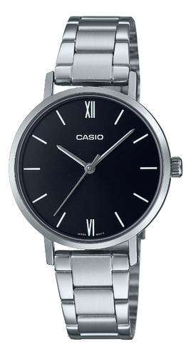 Reloj Dama Casio Ltp-vt02d-1a Acero Elegante Resistente Agua