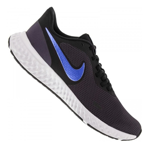 Tenis Nike Revolution 5 - Cinza Esc. - Oferta Promoção