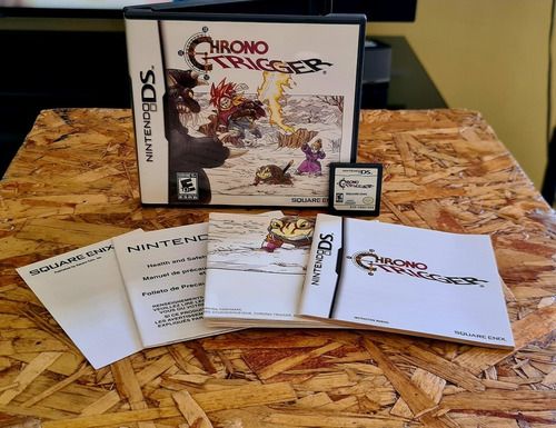Chrono Trigger Ds First Print Incluye Póster Raro!!!